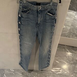 KHAITE Danielle Studded Jeans Size 28 NWOT